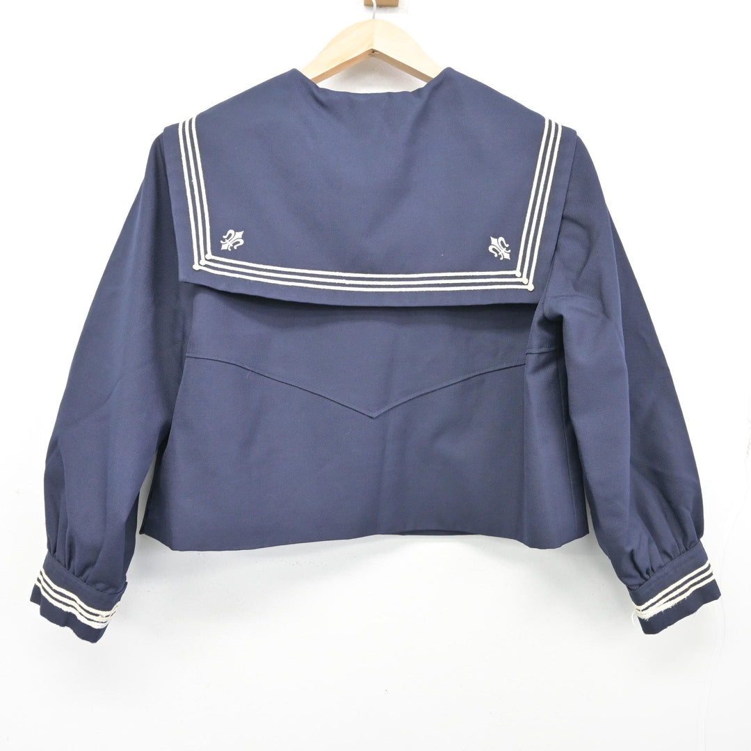 中古】岩手県 盛岡白百合学園中学高等学校 女子制服 1点 (セーラー服