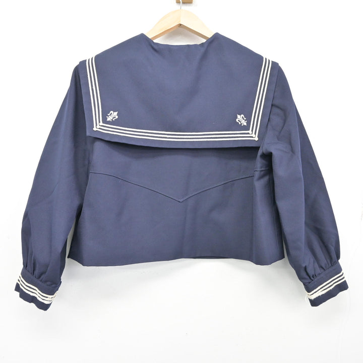中古】岩手県 盛岡白百合学園中学高等学校 女子制服 1点 (セーラー服