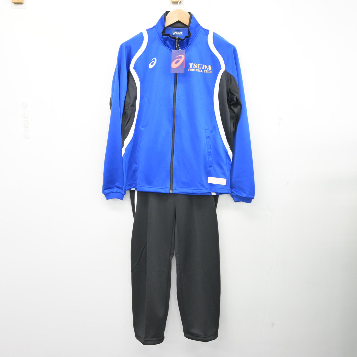 中古】大阪府 枚方津田高等学校/サッカー部 男子制服 2点 (ジャージ 上