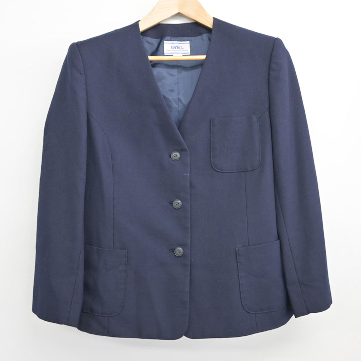 中古】栃木県 日光市立東中学校 女子制服 2点 (ブレザー・スカート