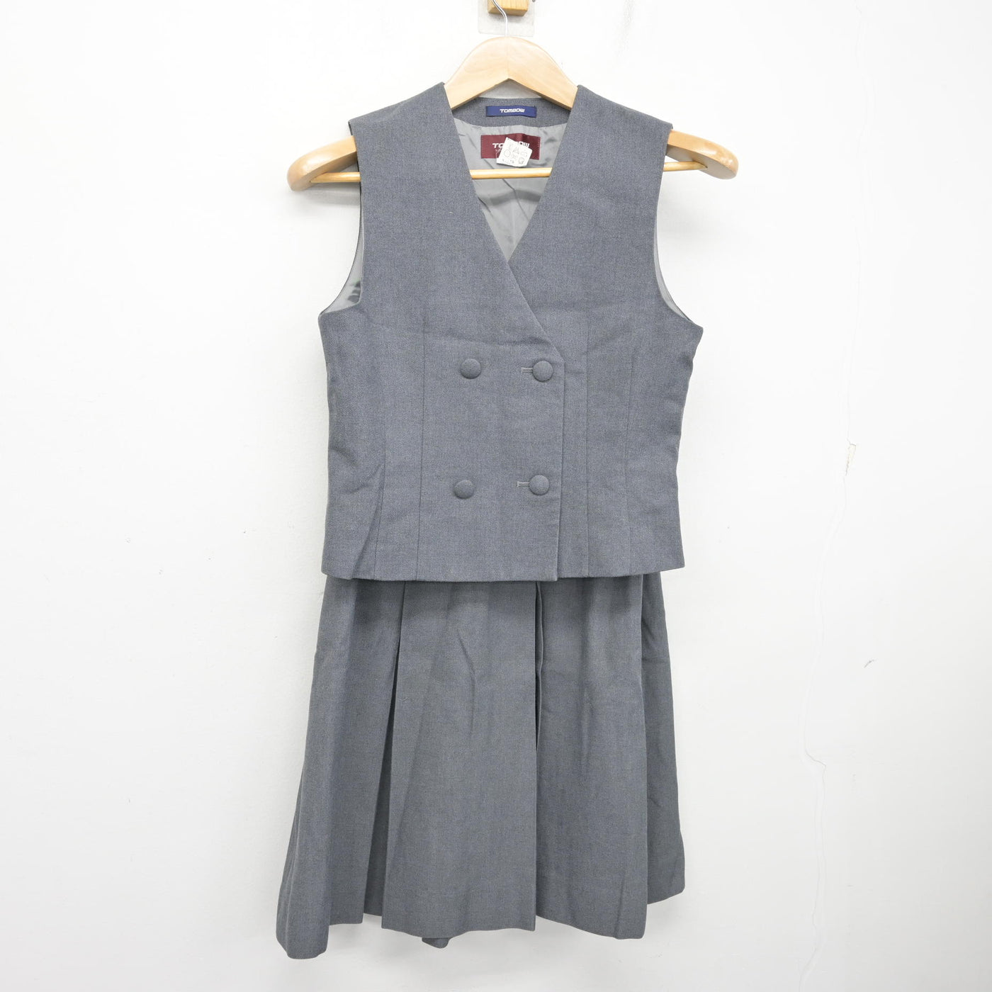 中古】鹿児島県 錦江湾高等学校/旧制服 女子制服 4点 (ブレザー 