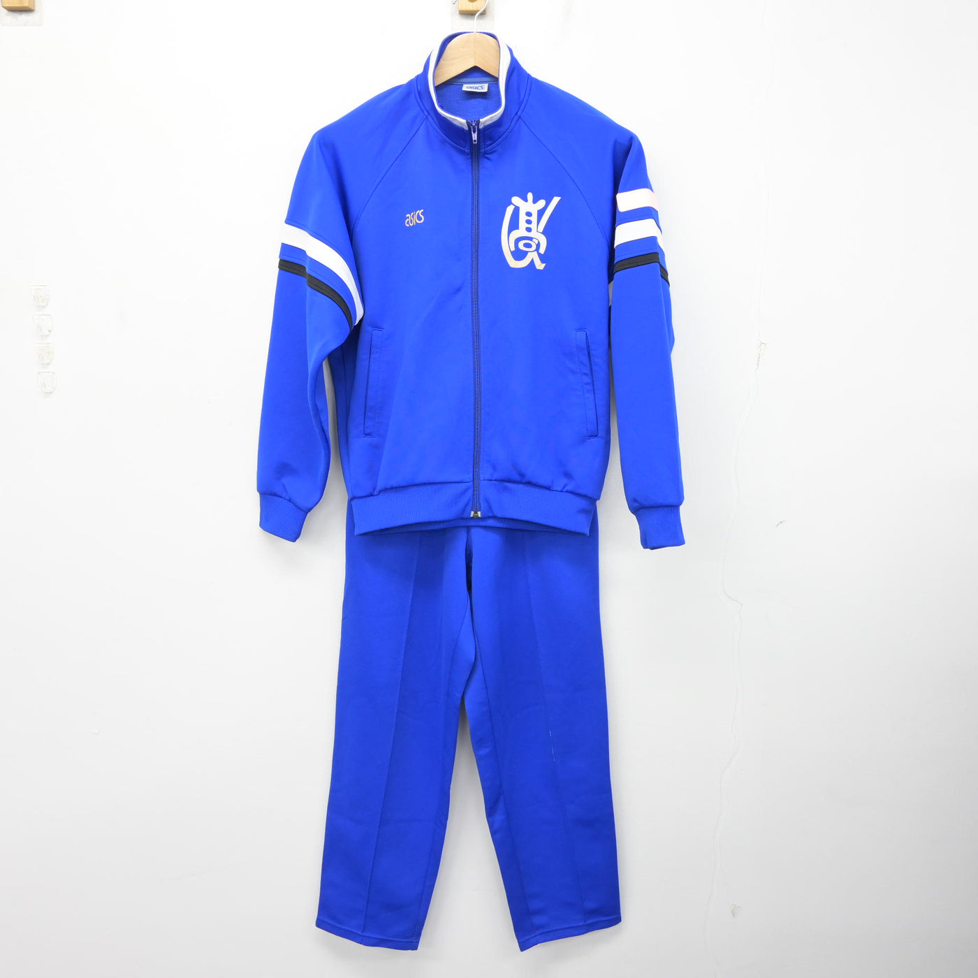 中古】千葉県 船橋高等学校 女子制服 2点 (ジャージ 上・ジャージ 下