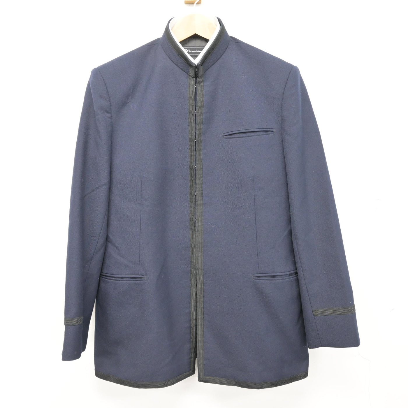 中古】神奈川県 横浜隼人高等学校 男子制服 2点 (学ラン・シャツ 