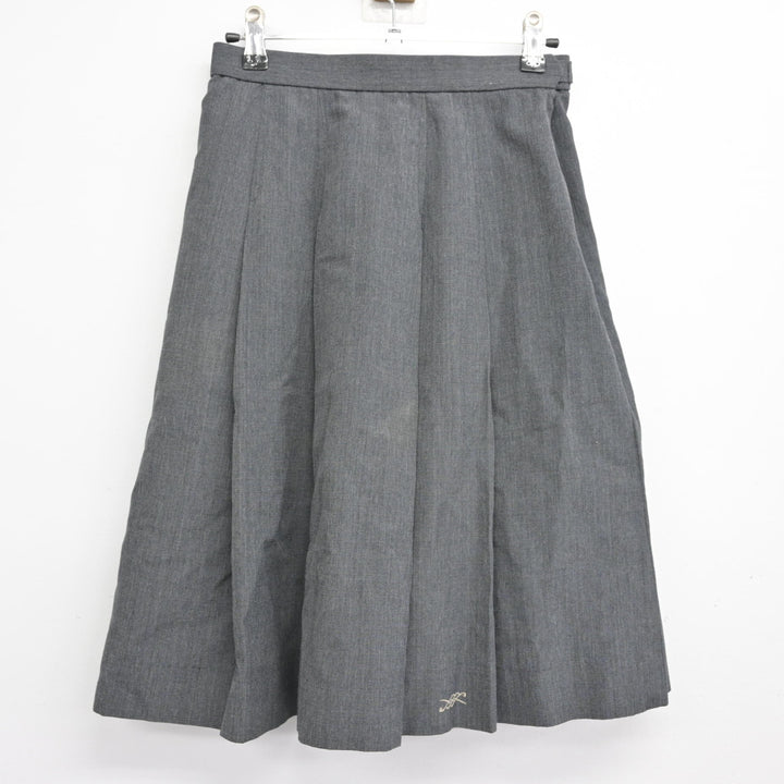 中古】広島県 舟入高等学校 女子制服 2点 (スカート・スカート