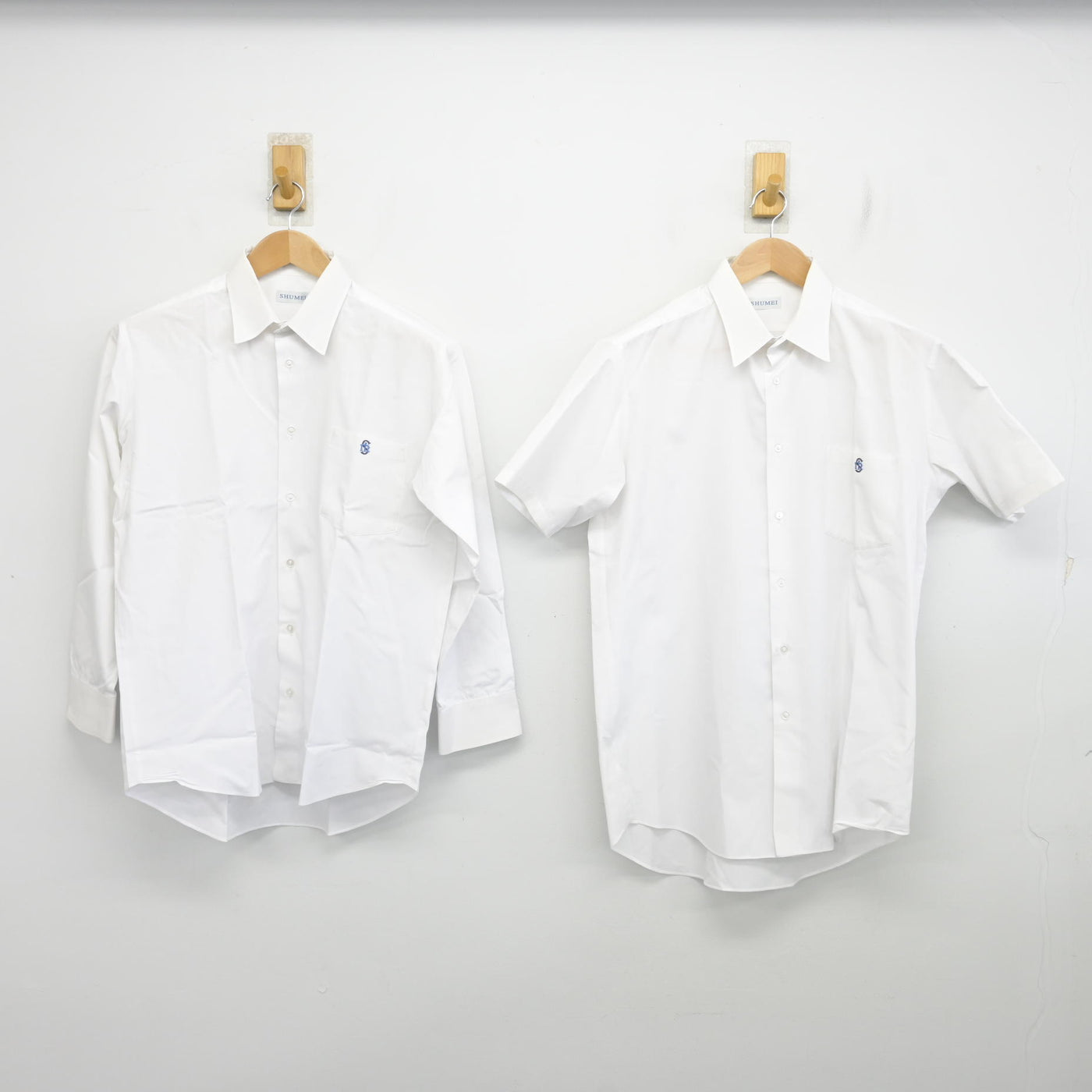 中古】千葉県 秀明八千代高等学校 男子制服 2点 (シャツ・シャツ 