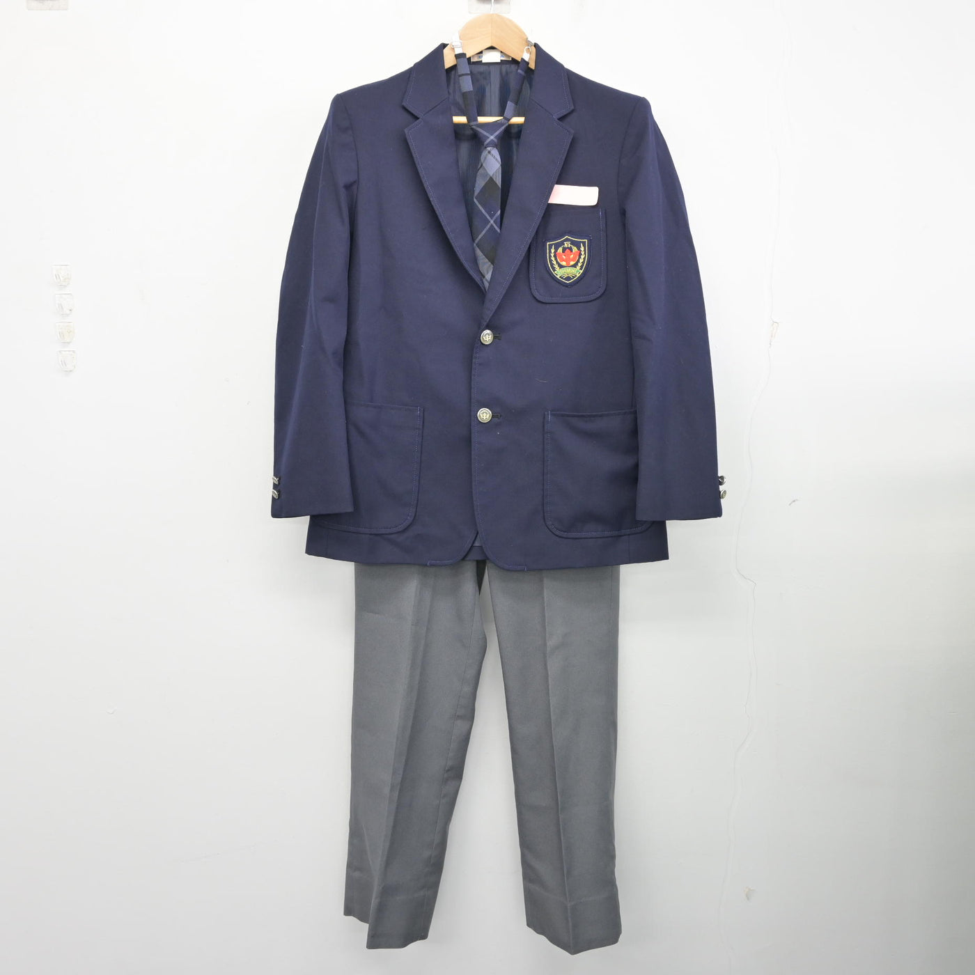 中古】沖縄県 石嶺中学校 男子制服 3点 (ブレザー・ズボン) sf131168 中古】沖縄県 石嶺中学校 男子制服 3点 (ブレザー・ズボン) sf131168