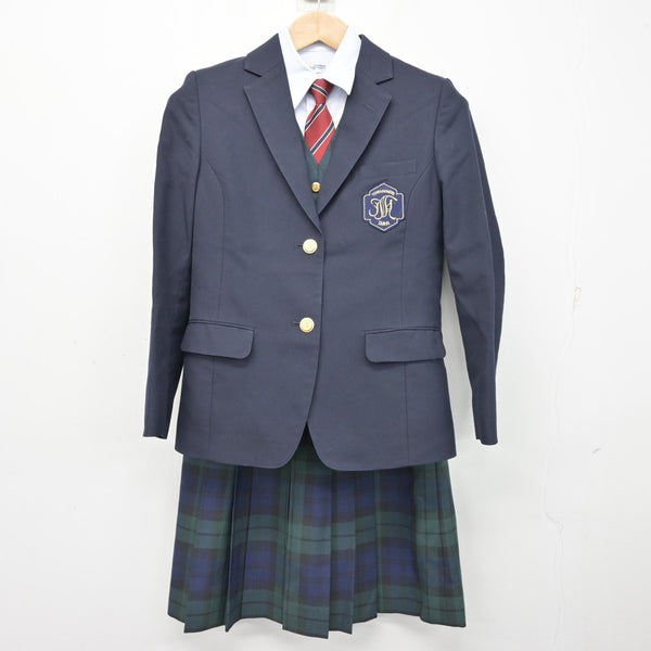 中古】北海道 酪農学園大学附属とわの森三愛高等学校 女子制服 5点 