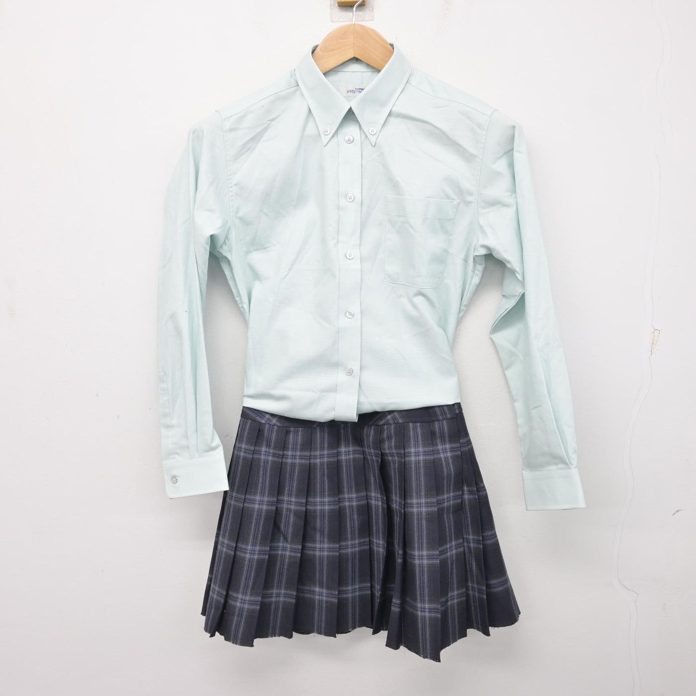 中古】埼玉県 狭山緑陽高等学校 女子制服 3点 (ブレザー・シャツ 