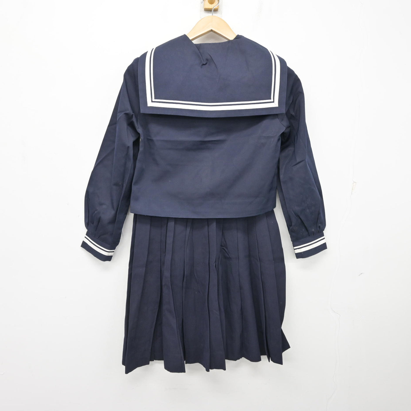 中古】高知県 土佐女子中学高等学校 女子制服 2点 (セーラー服