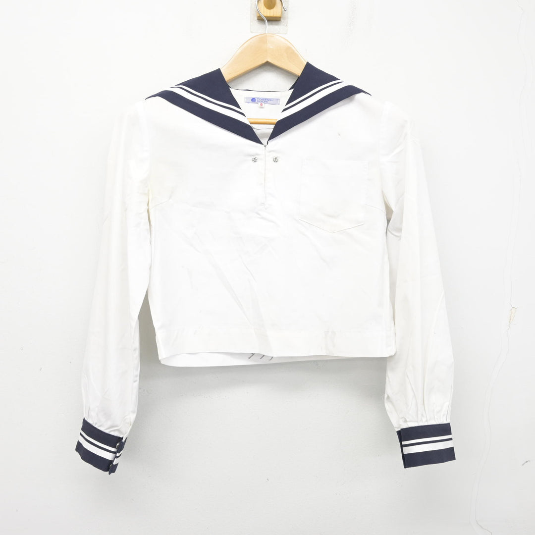 中古】高知県 土佐女子中学高等学校 女子制服 2点 (セーラー服