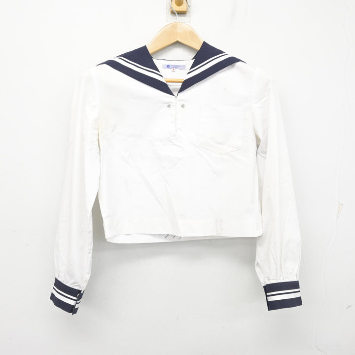 中古】高知県 土佐女子中学高等学校 女子制服 2点 (セーラー服