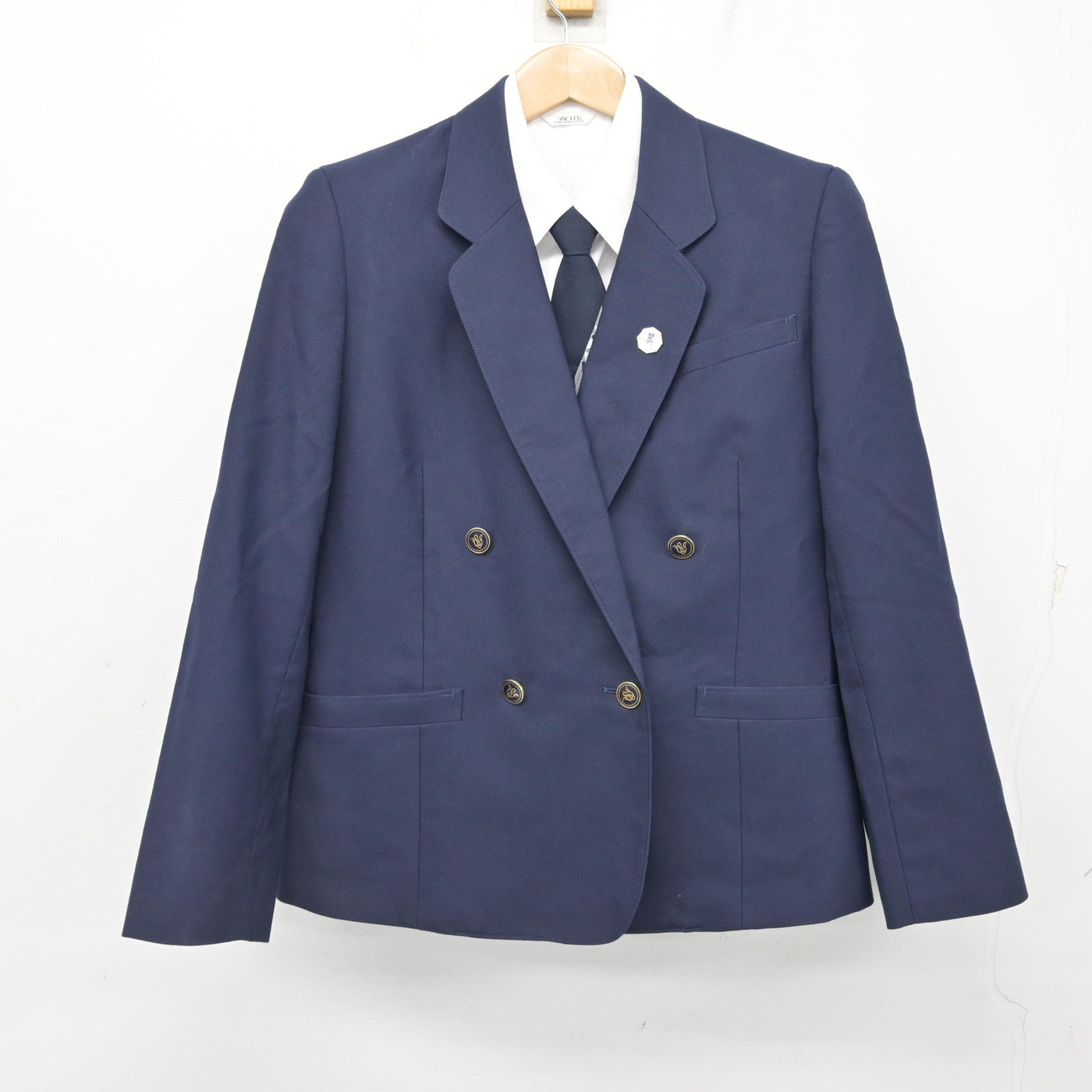 中古】宮城県 聖和学園高等学校 女子制服 6点 (ブレザー・ベスト