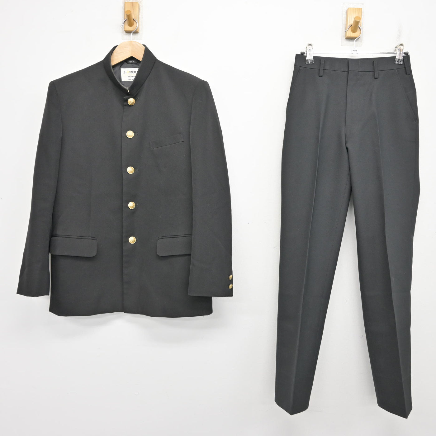 中古】兵庫県 姫路高等学校/旧制服 男子制服 2点 (学ラン・ズボン