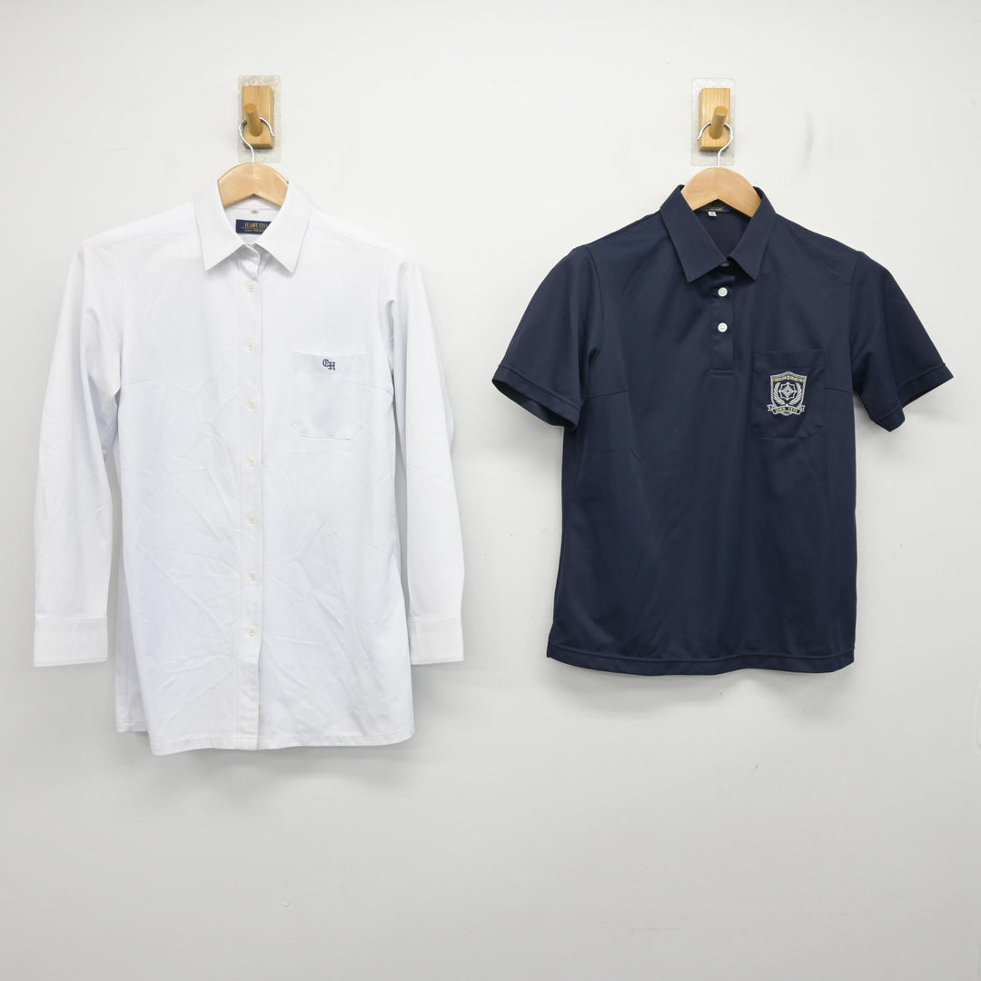 中古】北海道 北海道千歳北陽高等学校 女子制服 2点 (シャツ・シャツ 中古】北海道 北海道千歳北陽高等学校 女子制服 2点 (シャツ・シャツ