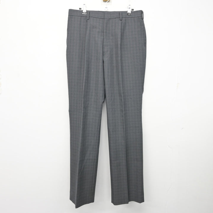 中古】北海道 立命館慶祥高等学校 男子制服 4点 (ブレザー・シャツ