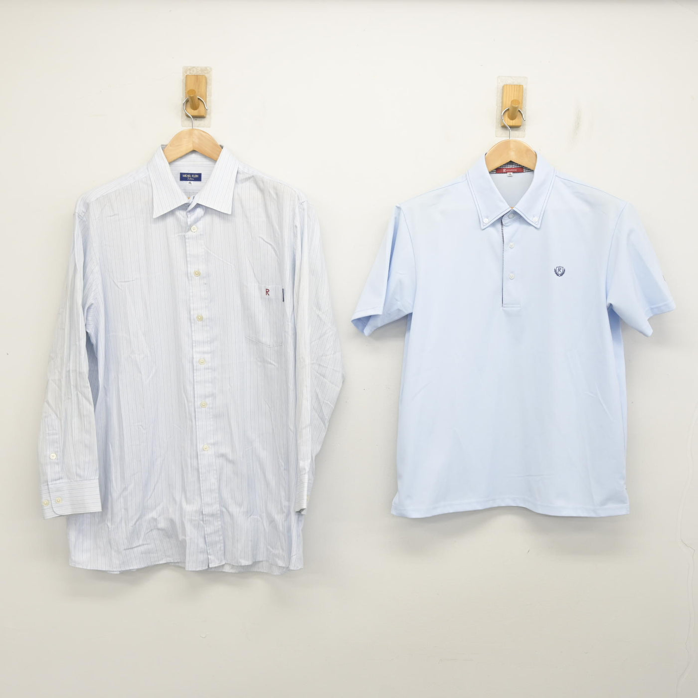 中古】北海道 立命館慶祥高等学校 男子制服 2点 (シャツ・シャツ 