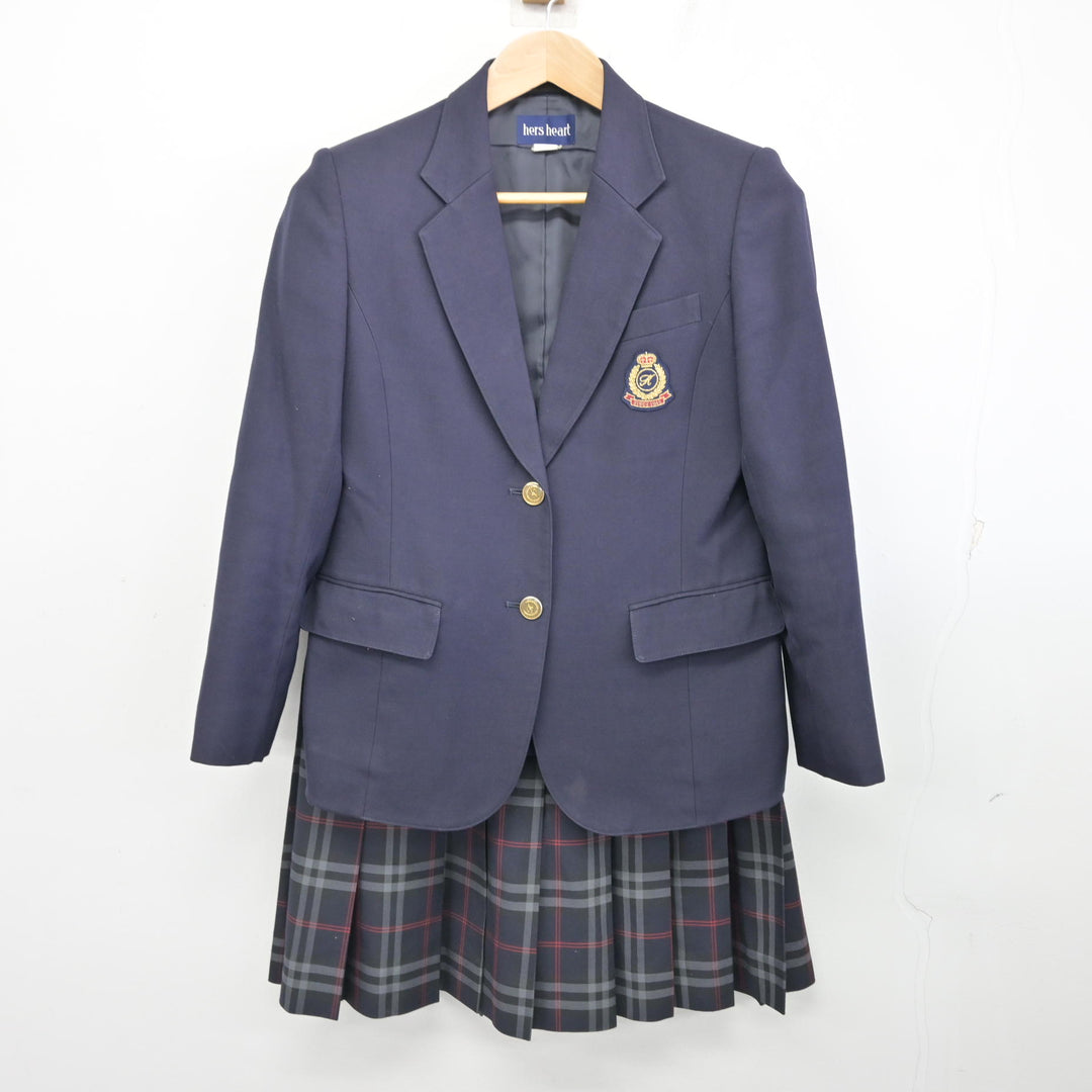茨城県　霞ヶ浦高校の制服一式　（2か月使用のみのため美品、未使用有） 中古】茨城県 霞ヶ浦高等学校 女子制服 3点 (ブレザー・スカート