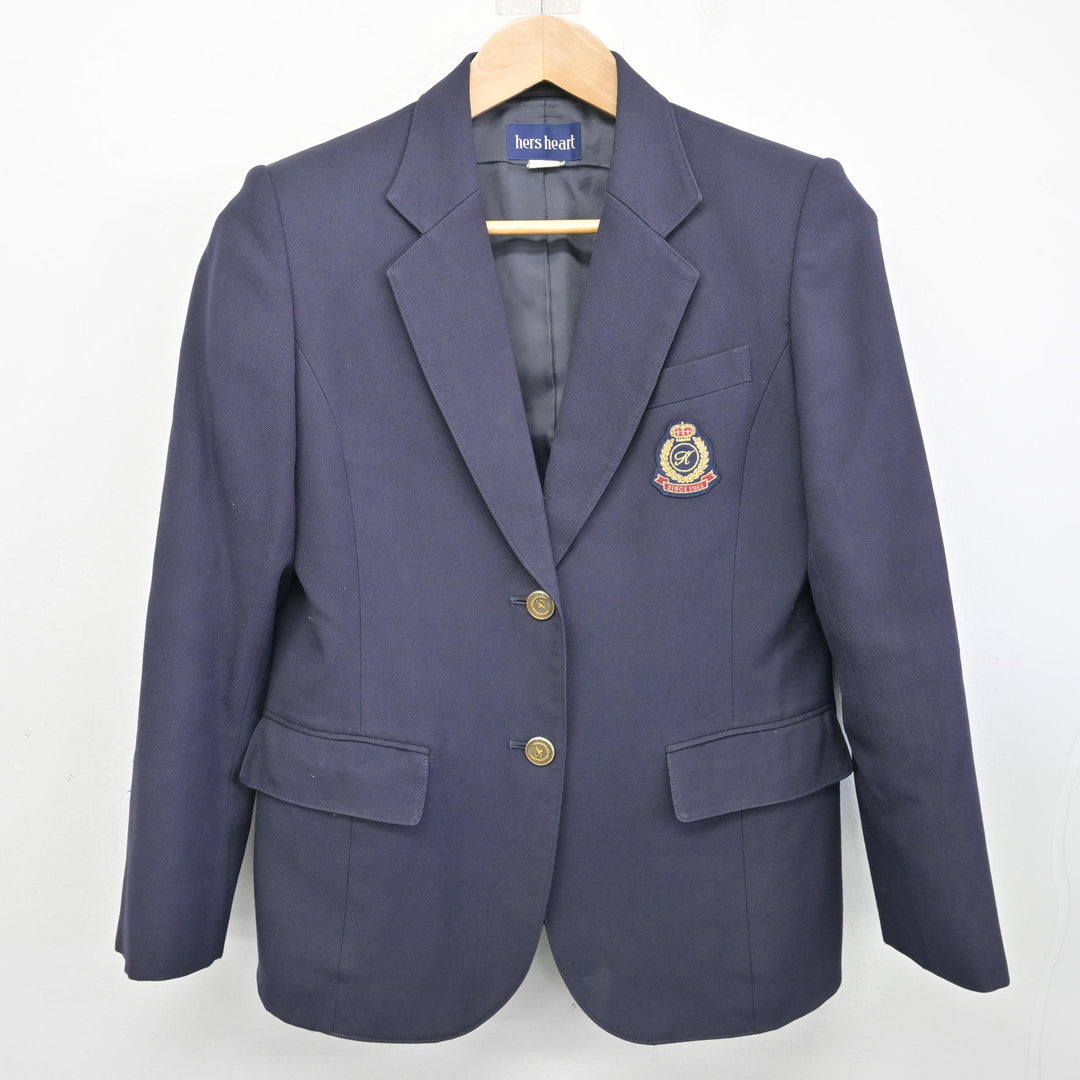 中古】茨城県 霞ヶ浦高等学校 女子制服 3点 (ブレザー・スカート