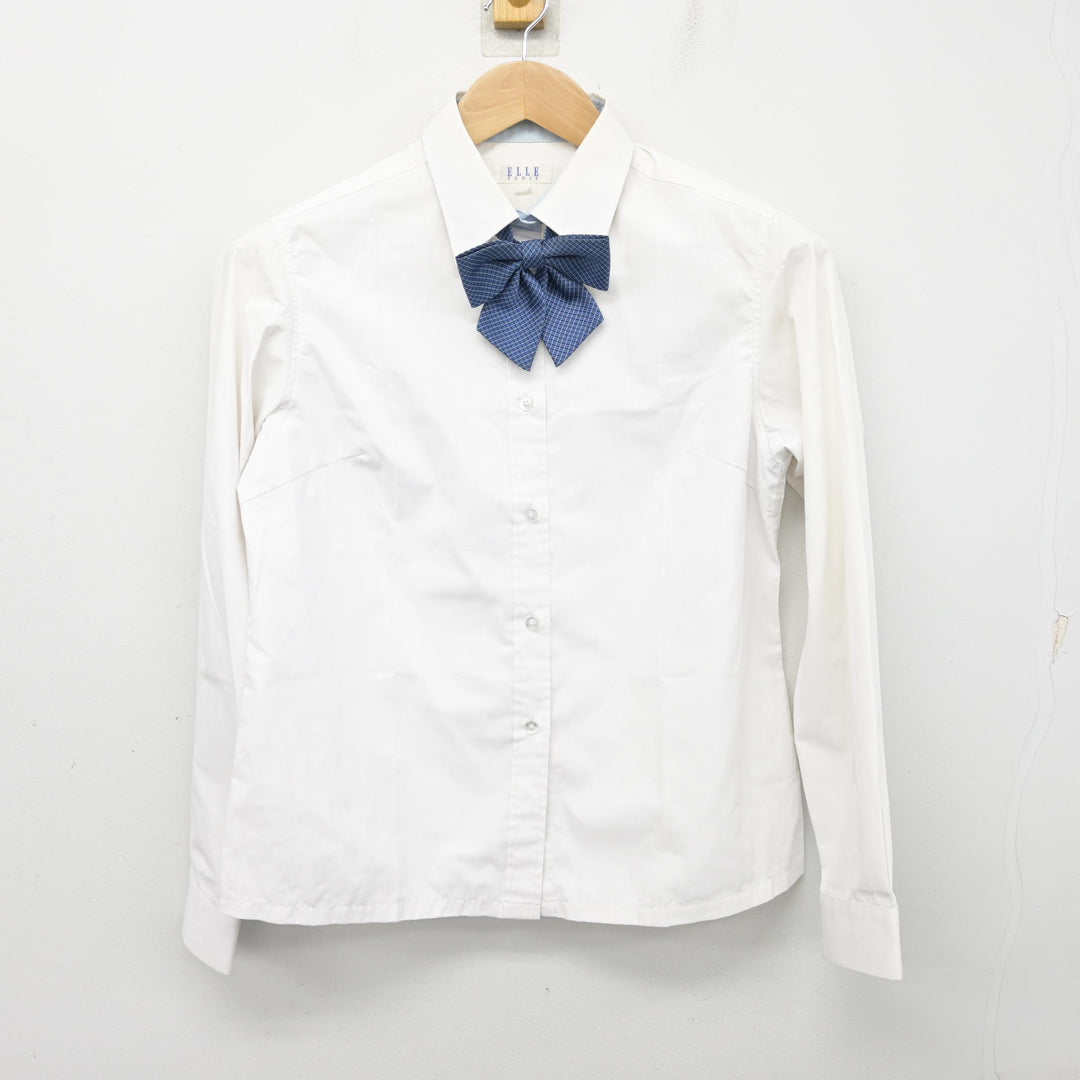 中古】愛知県 至学館高等学校 女子制服 4点 (ブレザー・シャツ
