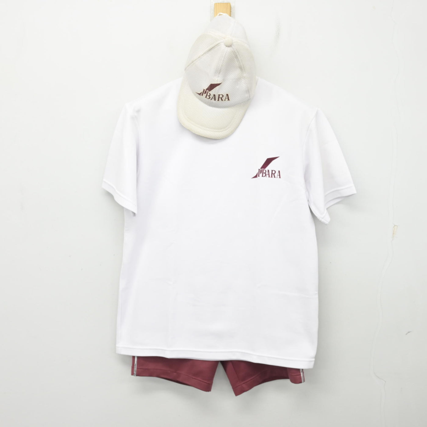 中古】岡山県 井原中学校 男子制服 3点 (体操服 上・体操服 下 