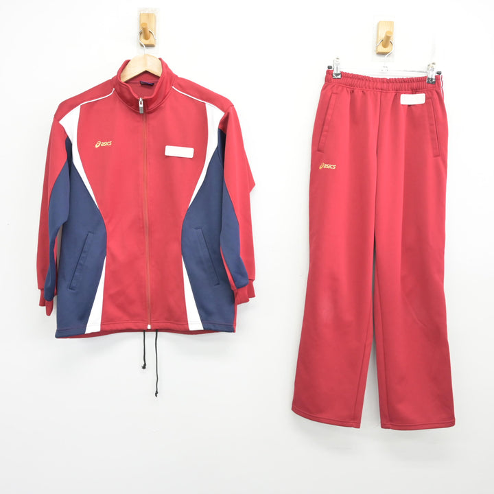 中古】愛知県 至学館高等学校 女子制服 2点 (ジャージ 上・ジャージ 下