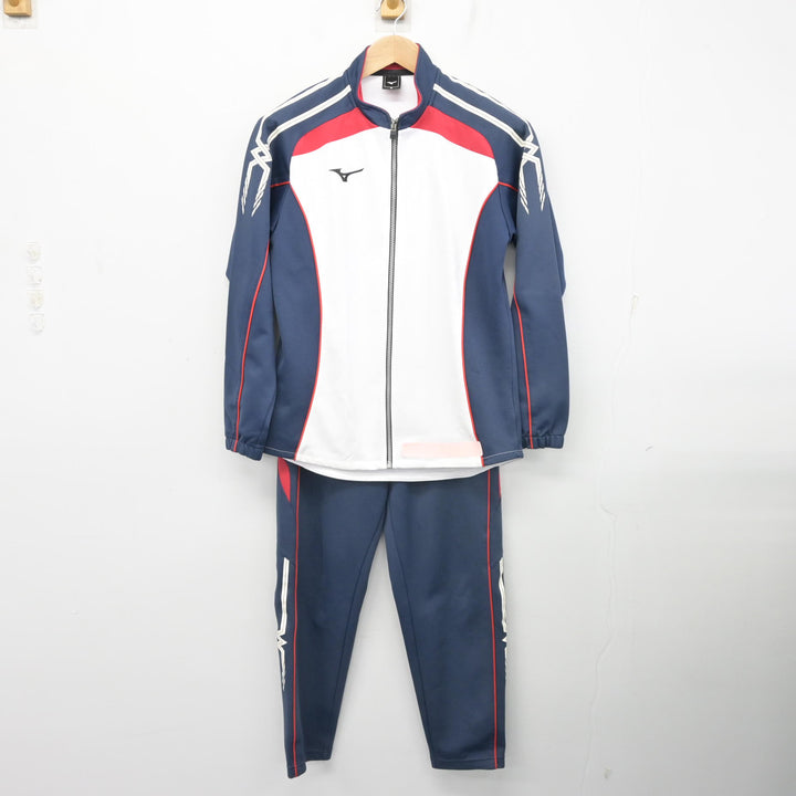 中古】滋賀県 大津高等学校/陸上部 女子制服 2点 (ジャージ 上