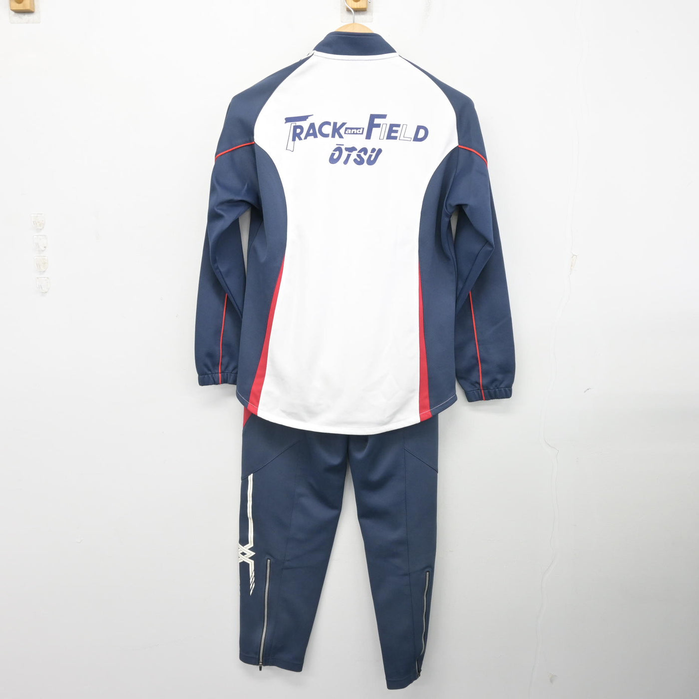 中古】滋賀県 大津高等学校/陸上部 女子制服 2点 (ジャージ 上