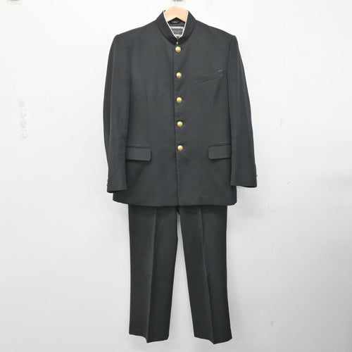 県立青谷高校制服　男子 中古】鳥取県 青谷高等学校 男子制服 2点 (ブレザー・ズボン) sf086208