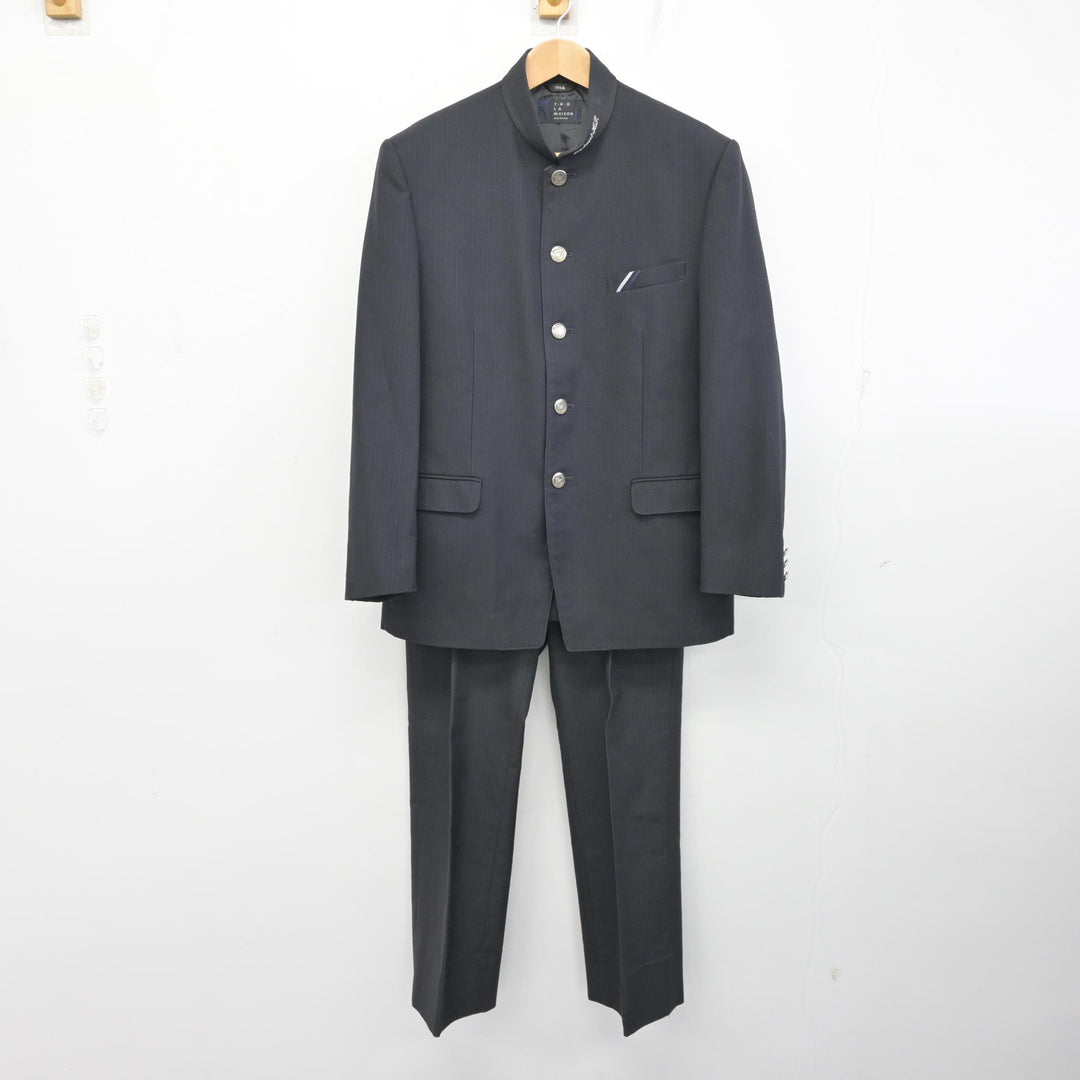 中古】京都府 乙訓高等学校 男子制服 2点 (学ラン・ズボン) sf131895