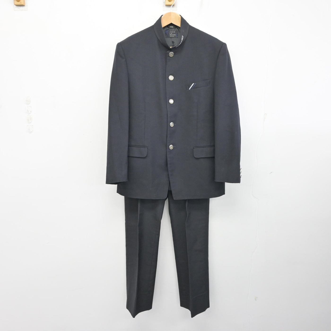 中古】京都府 乙訓高等学校 男子制服 2点 (学ラン・ズボン) sf131895 中古】京都府 乙訓高等学校 男子制服 2点 (学ラン・ズボン) sf131895