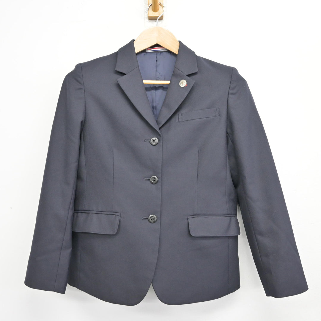 中古】長野県 長野東高等学校 女子制服 4点 (ブレザー・スカート