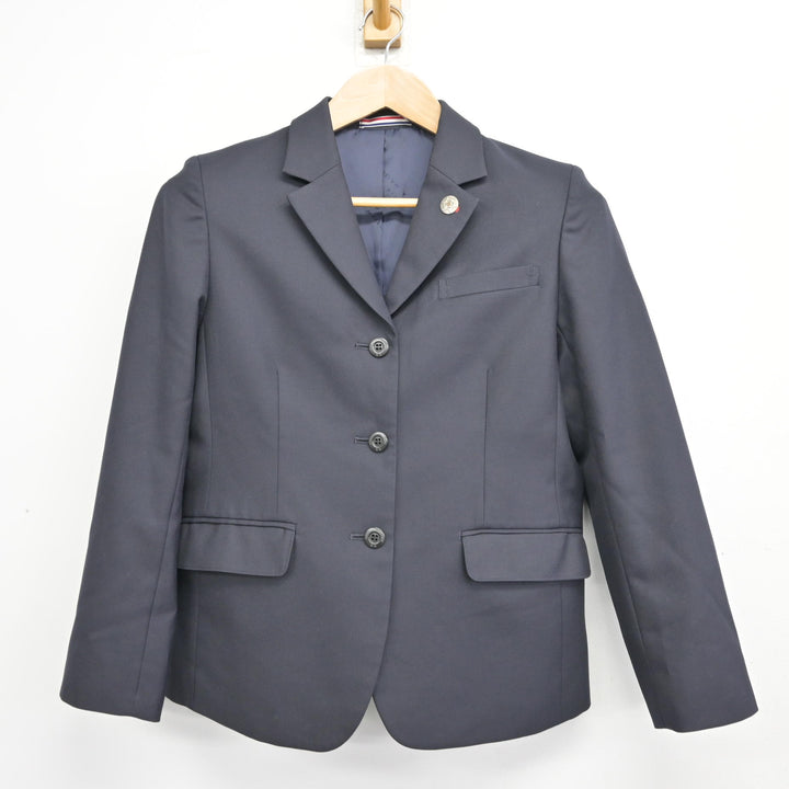 中古】長野県 長野東高等学校 女子制服 4点 (ブレザー・スカート