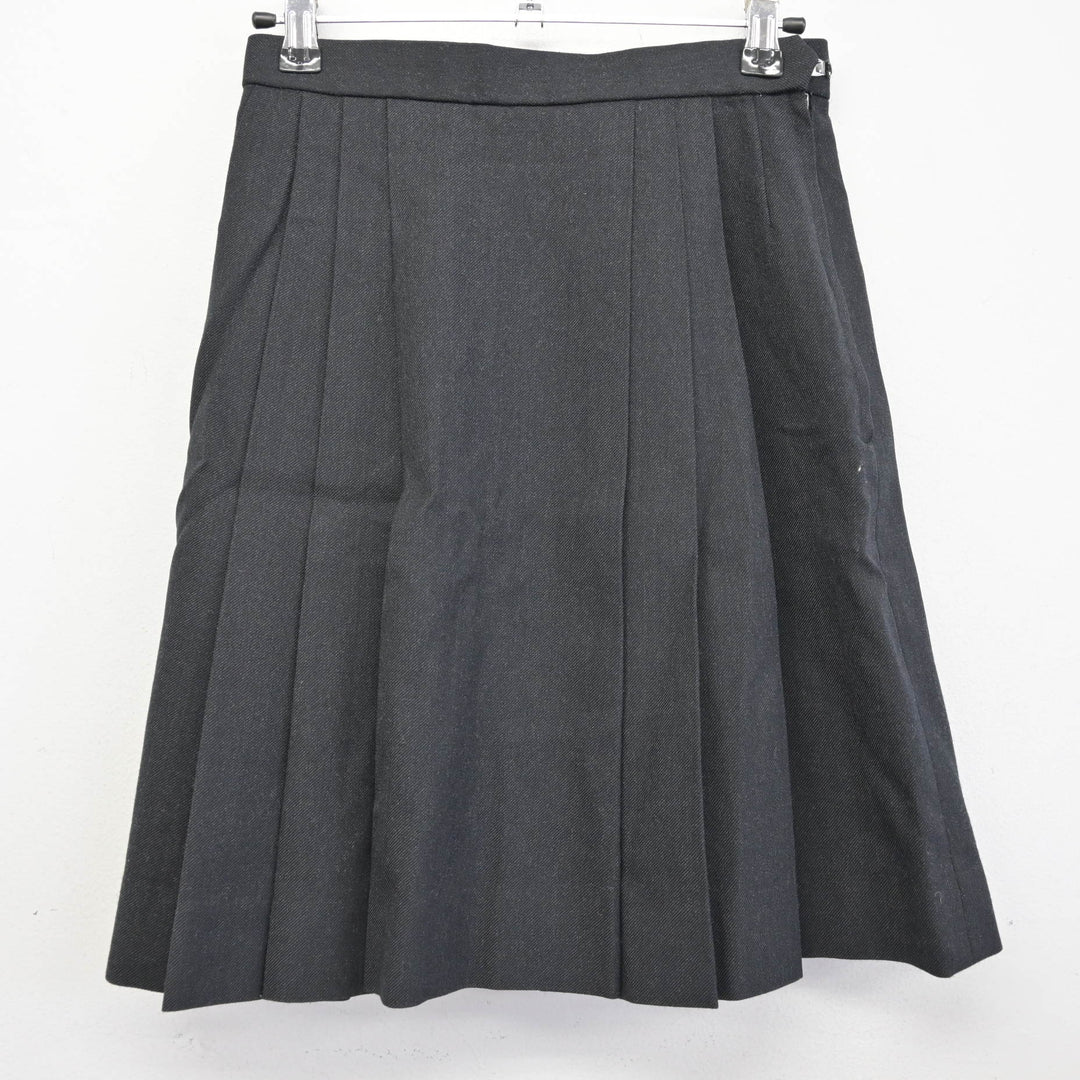 中古】東京都 八王子実践高等学校/旧制服 女子制服 4点 (ブレザー