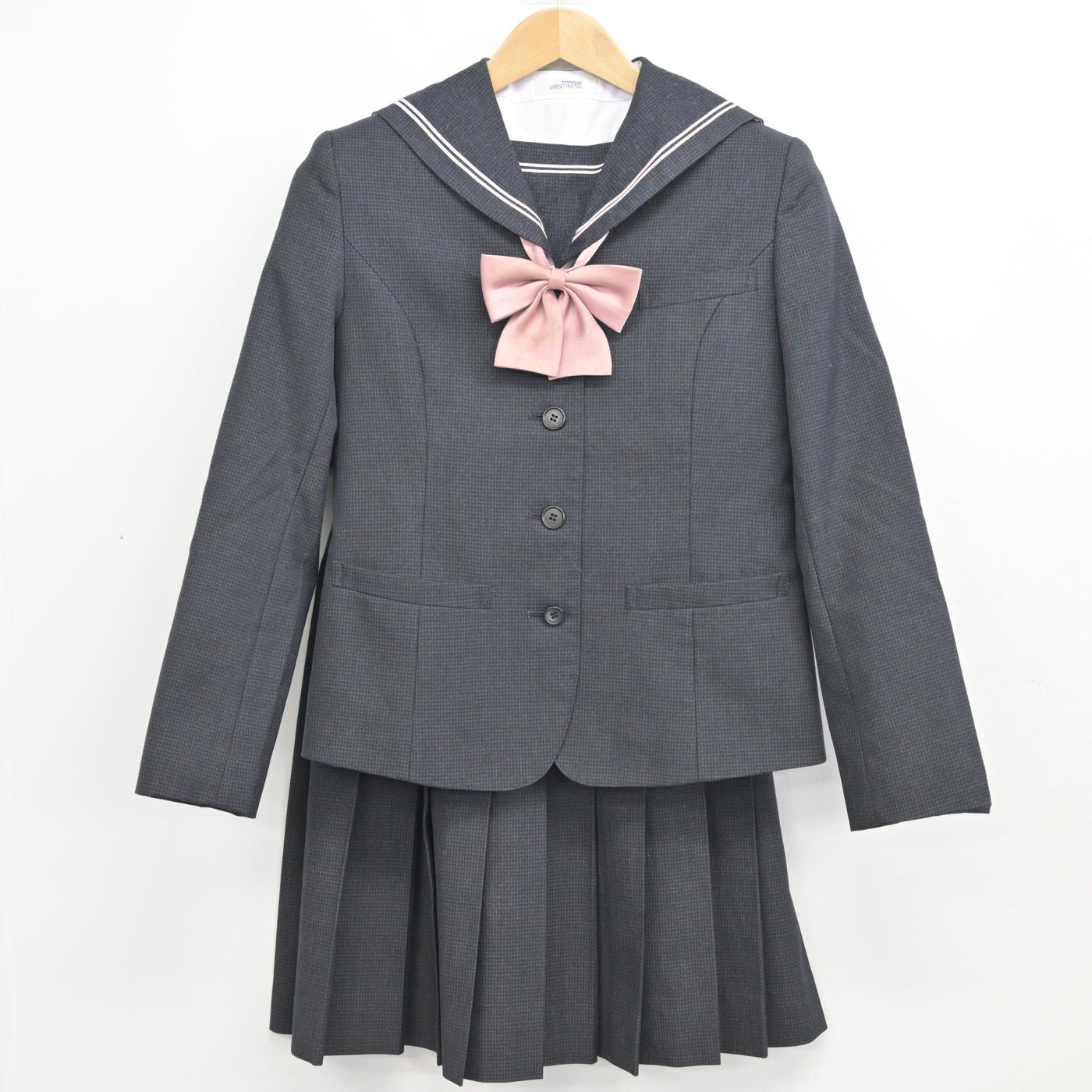 中古】広島県 瀬戸内高等学校 女子制服 4点 (ブレザー・セーラー服 