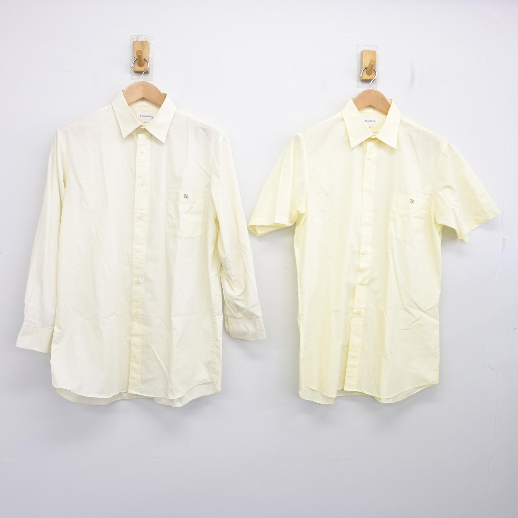 中古】茨城県 土浦日本大学高等学校 男子制服 2点 (シャツ) sf132043