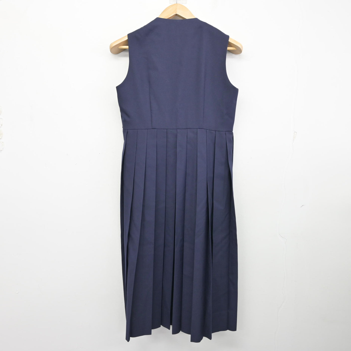 制服　本物 中古】熊本県 人吉市立第二中学校 女子制服 1点 (ジャンパースカート