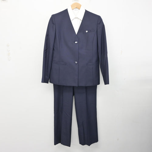 中古】山梨県 甲府南高等学校 女子制服 5点 (ブレザー・ベスト