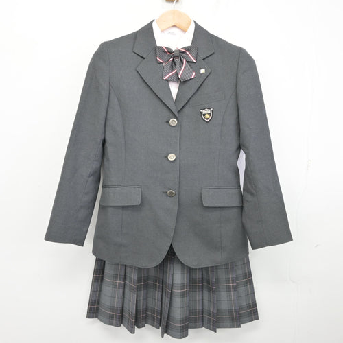 中古】宮城県 聖ウルスラ学院英智高等学校 女子制服 4点 (ブレザー