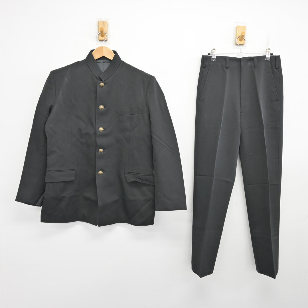 中古】大阪府 千里青雲高等学校/旧制服 男子制服 3点 (学ラン・ズボン 