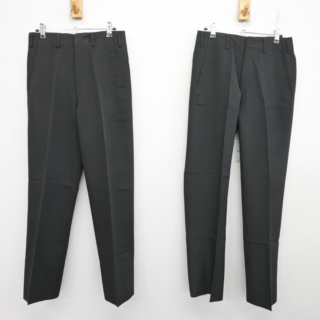 中古】大阪府 千里青雲高等学校/旧制服 男子制服 3点 (学ラン・ズボン