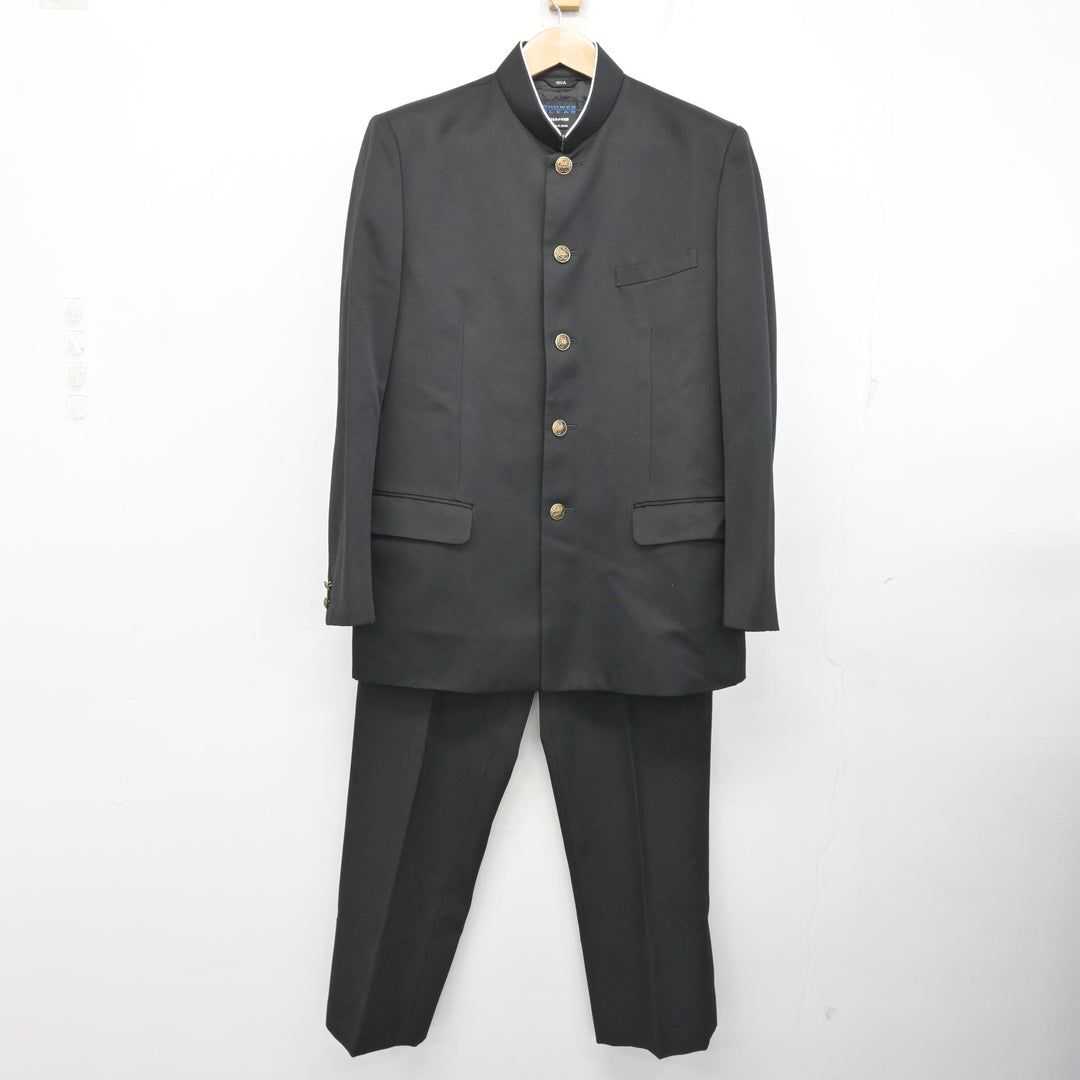 中古】福岡県 友泉中学校/旧制服 男子制服 2点 (学ラン・ズボン