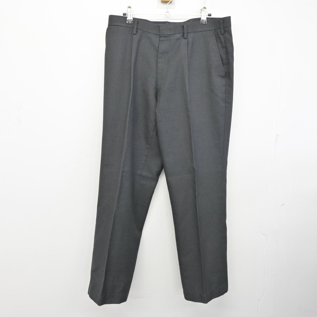 中古】福岡県 福岡工業高等学校 男子制服 2点 (学ラン・ズボン 
