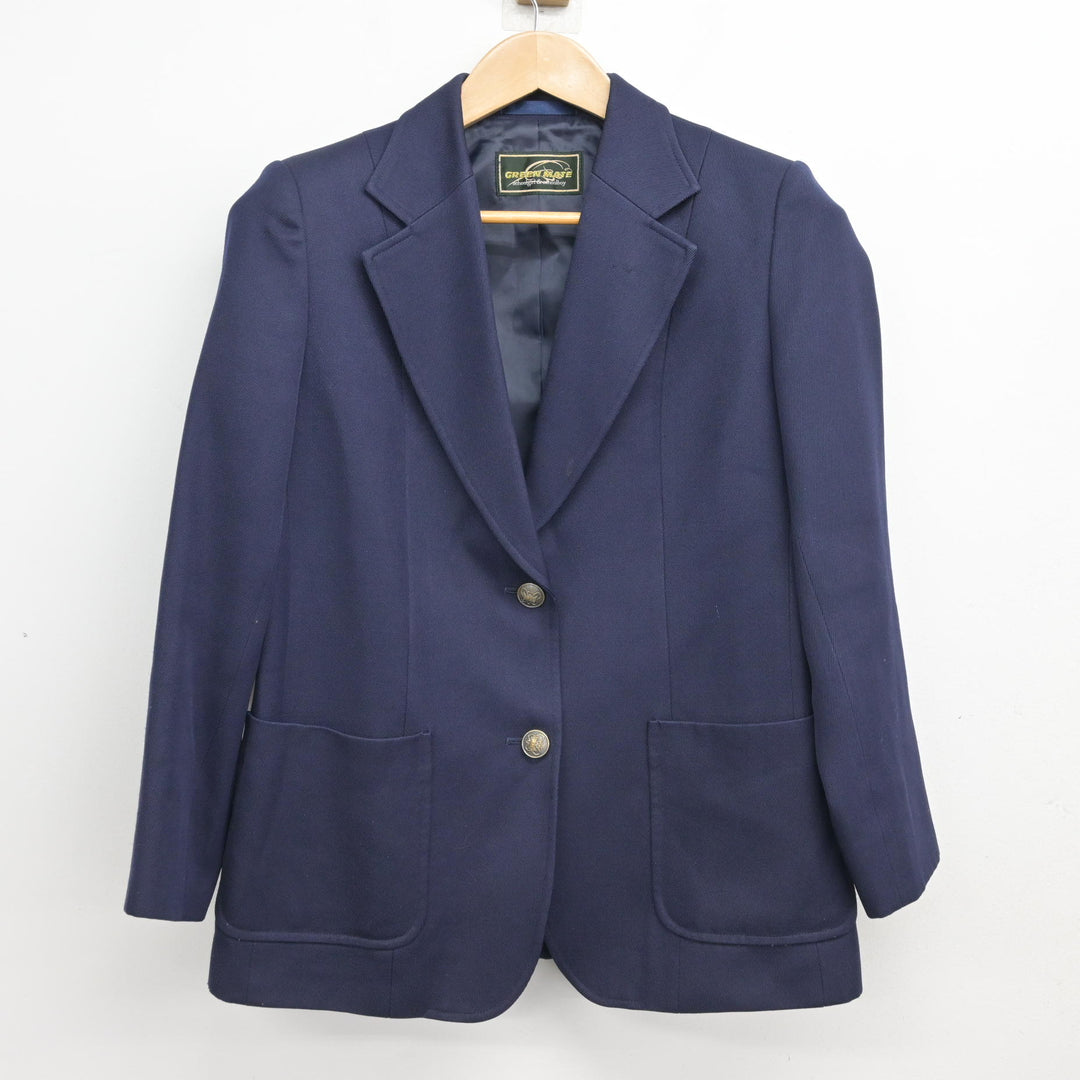 中古】埼玉県 新栄中学校 女子制服 3点 (ブレザー・スカート) sf132571