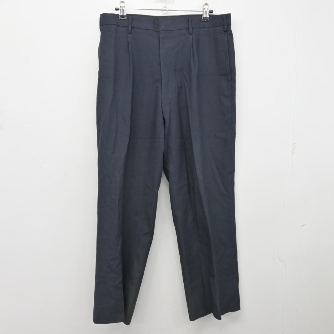 中古】群馬県 高崎工業高等学校 男子制服 2点 (学ラン・ズボン