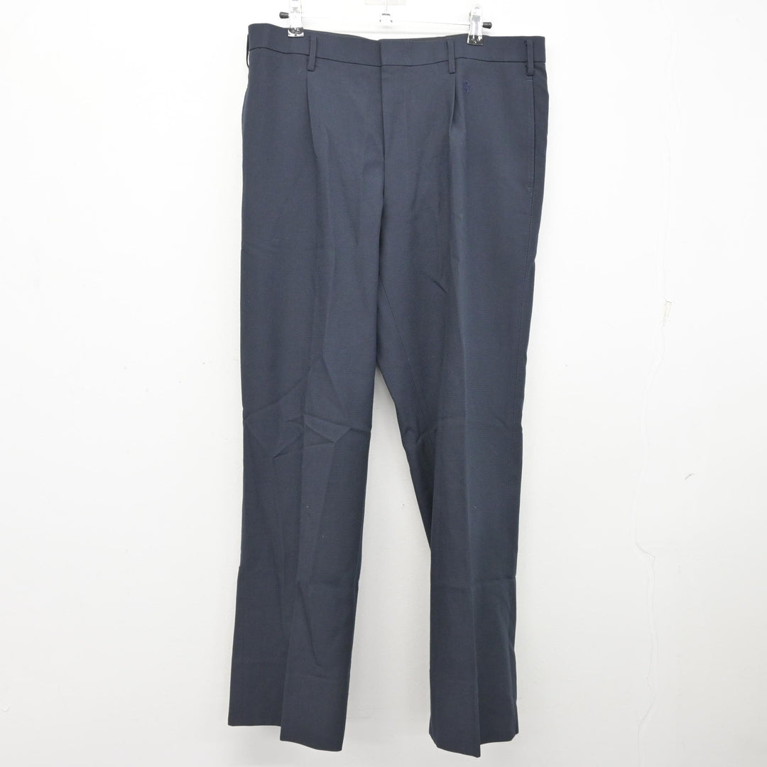 中古】群馬県 高崎工業高等学校 男子制服 2点 (シャツ・ズボン 