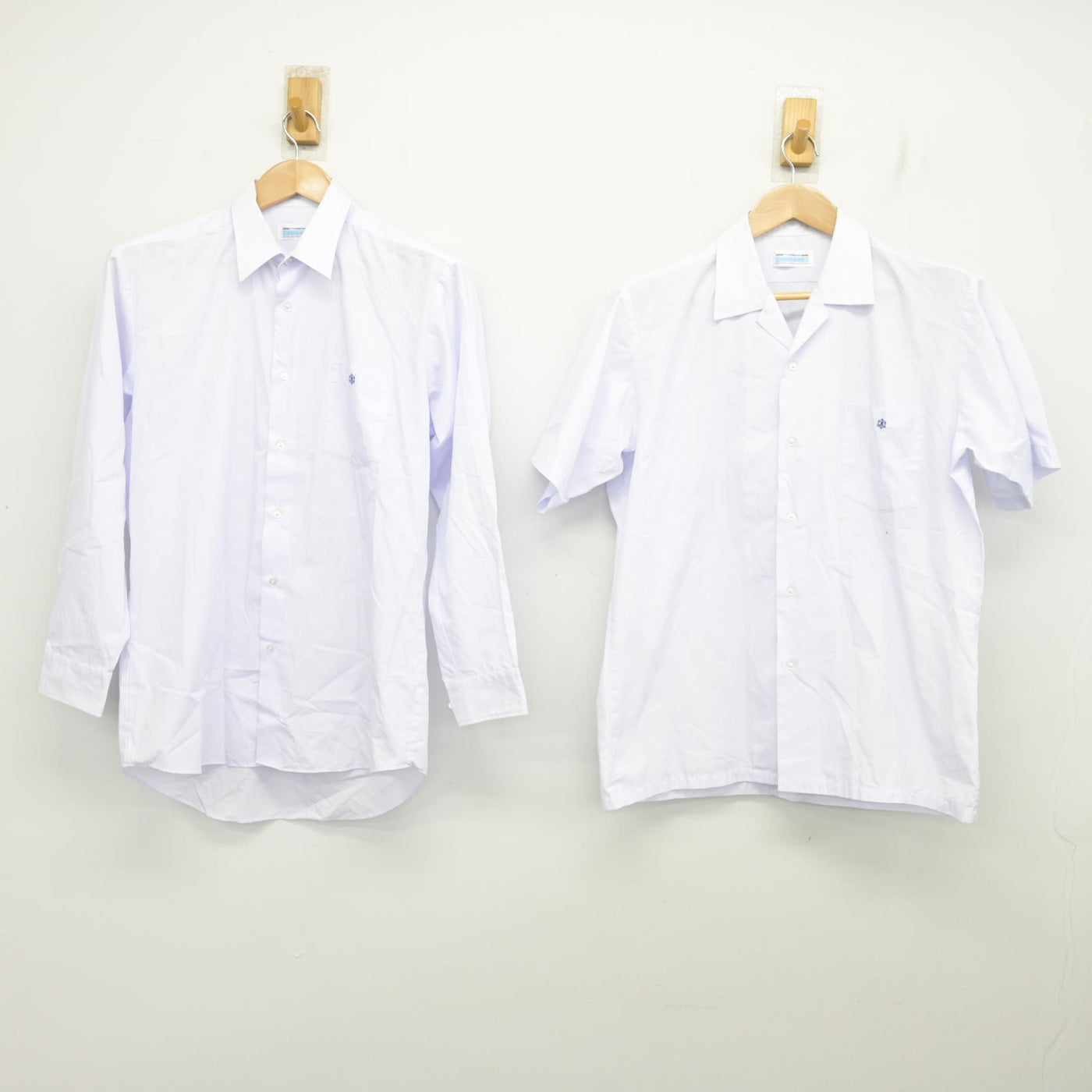 中古】群馬県 高崎工業高等学校 男子制服 2点 (シャツ・シャツ 
