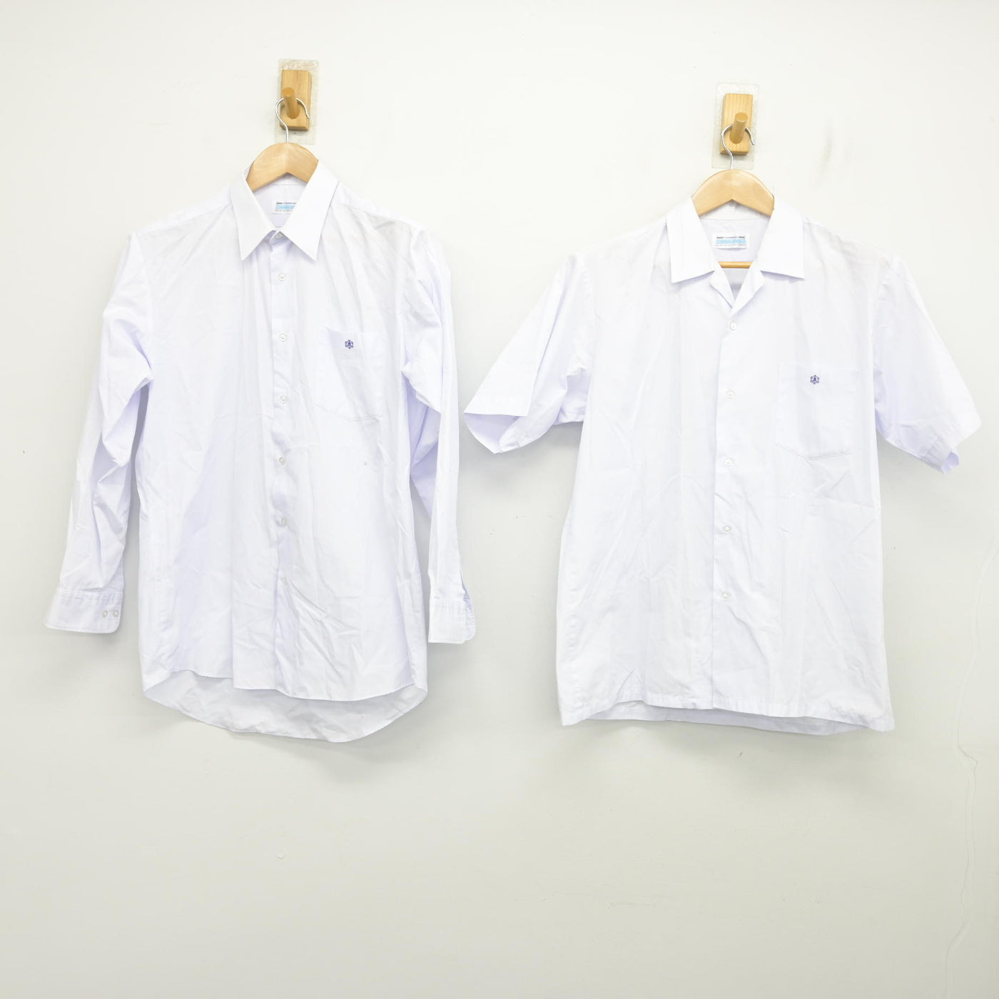 中古】群馬県 高崎工業高等学校 男子制服 2点 (シャツ・シャツ