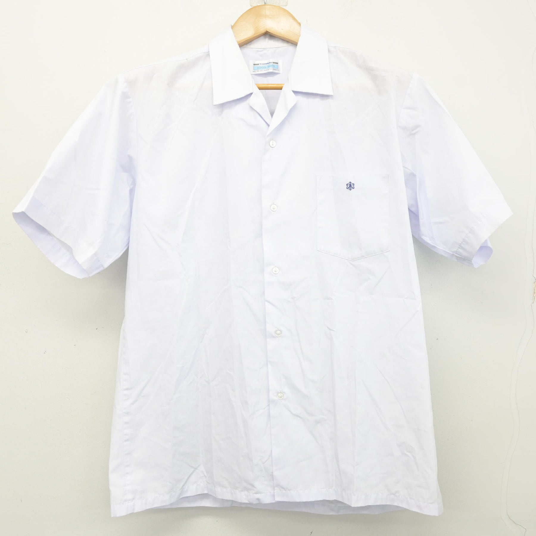 中古】群馬県 高崎工業高等学校 男子制服 2点 (シャツ・シャツ