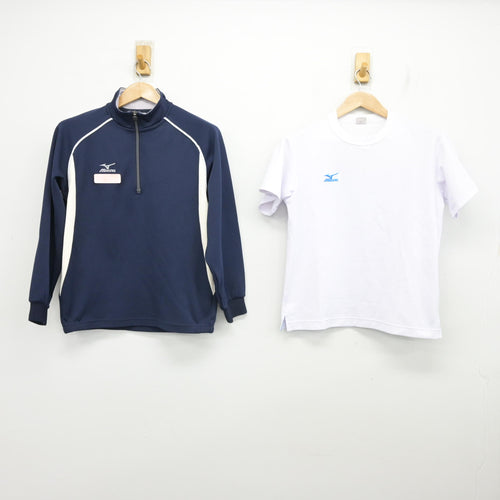 中古】鹿児島県 神村学園 高等部 女子制服 2点 (ジャージ 上・体操服