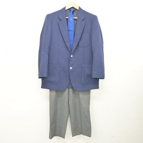 中古】東京都 桜美林高等学校 男子制服 2点 (ブレザー・ズボン 中古】東京都 桜美林高等学校 男子制服 2点 (ブレザー・ズボン